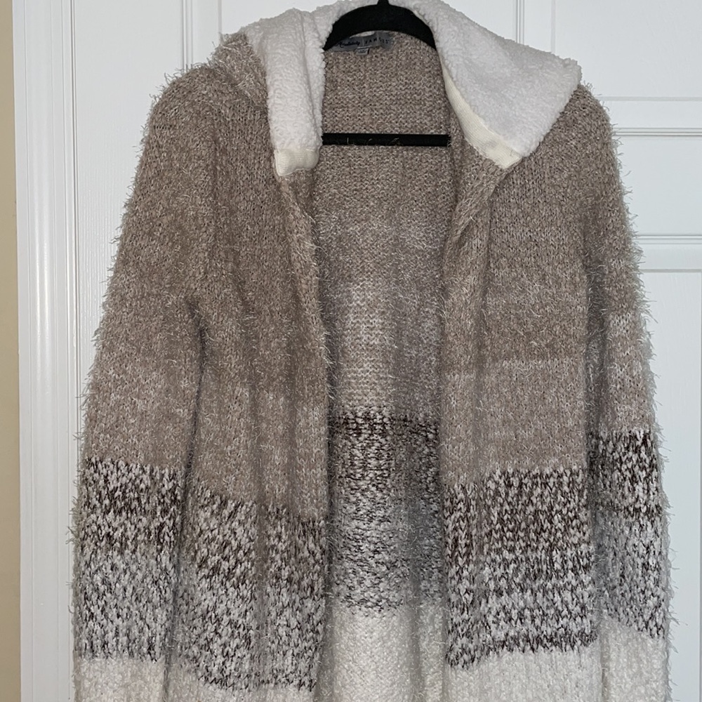 Fuzzy Cardigan